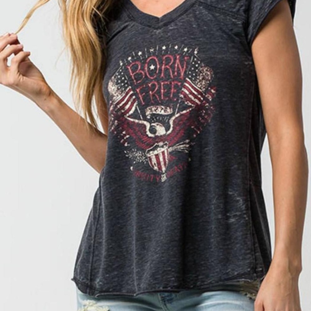 White Crow born free muscle tee medium - Picture 5 of 10